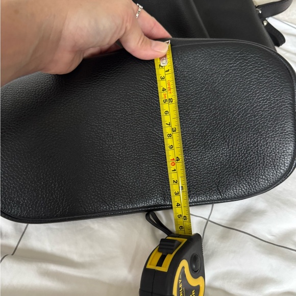 Longchamp Black Bucket Bag with Logo Lining - Picture 11 of 12